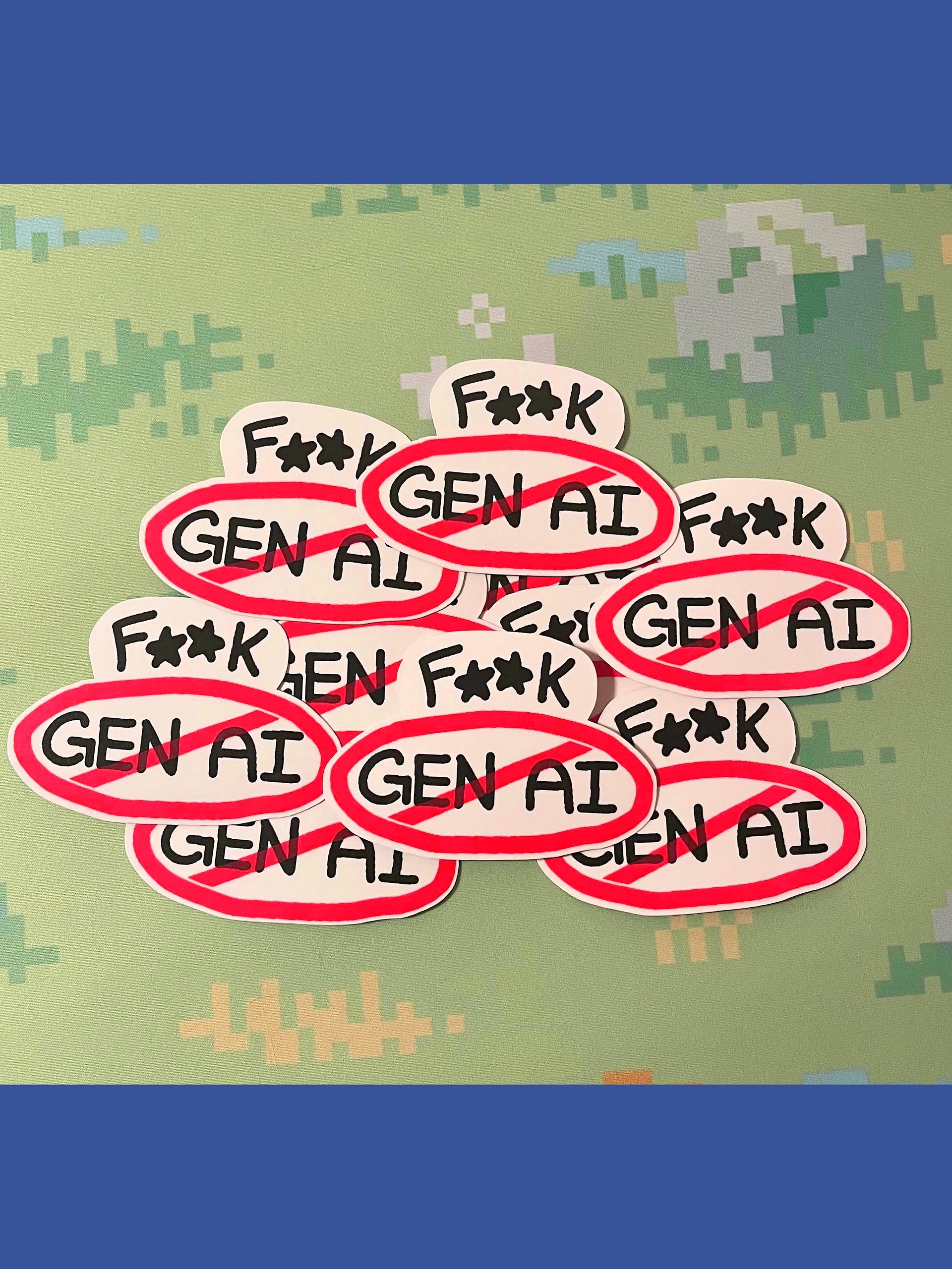 10 F**K GEN AI Stickers product image (1)
