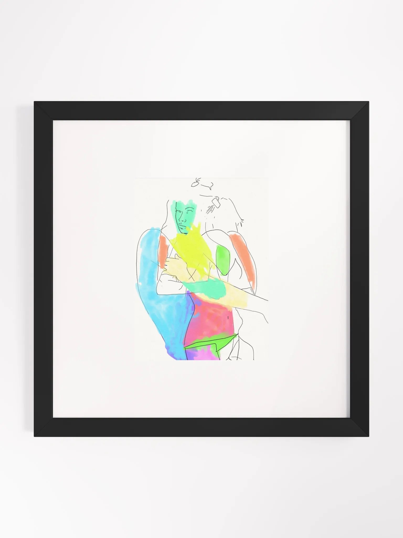 Showergirl Framed Print product image (1)