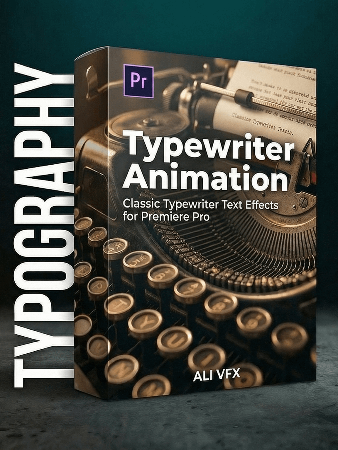 Typewriter Text Effect for Premiere Pro | Ali VFX Store