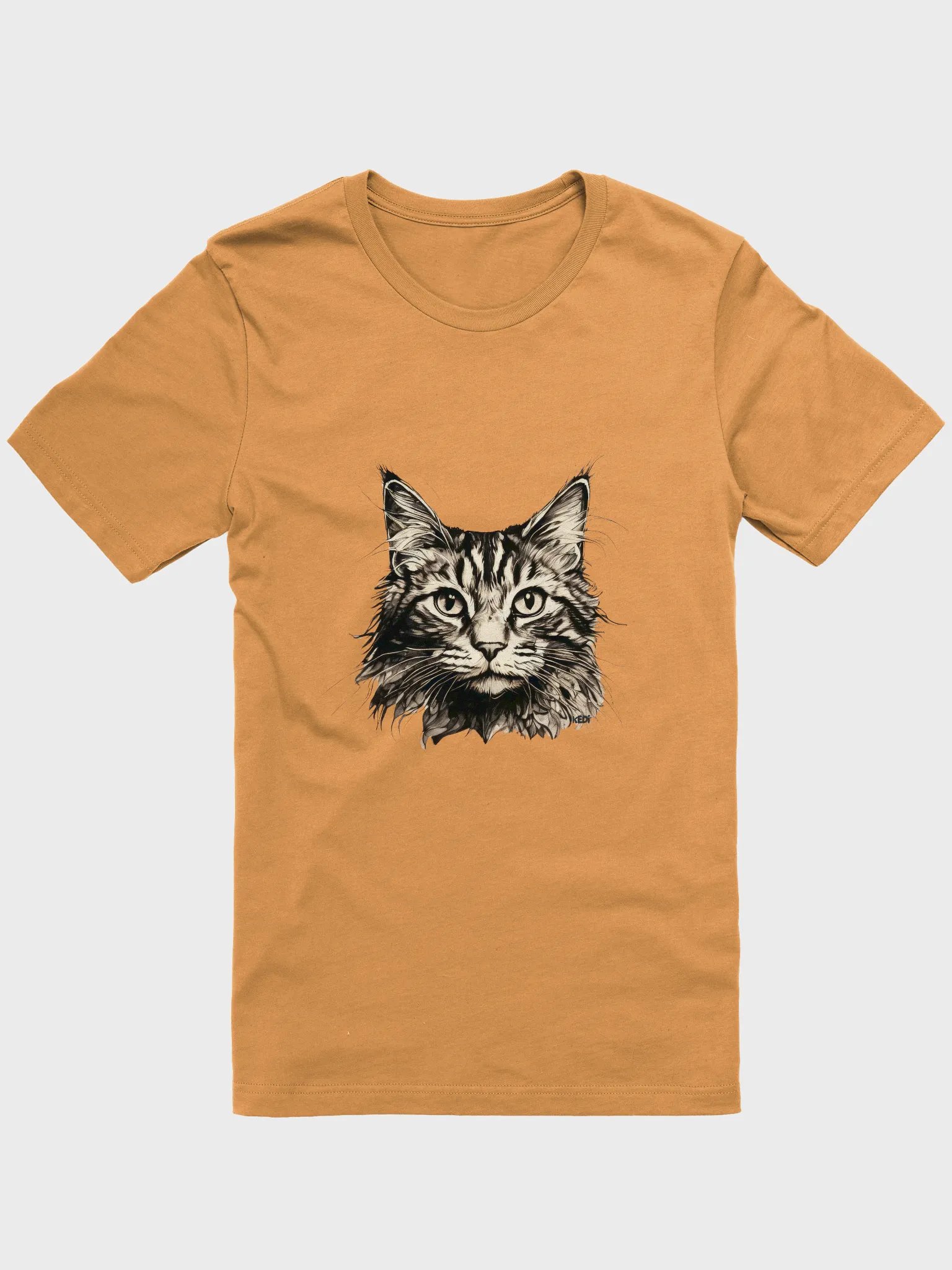 Whiskered Muse Cat Face T-Shirt product image (17)