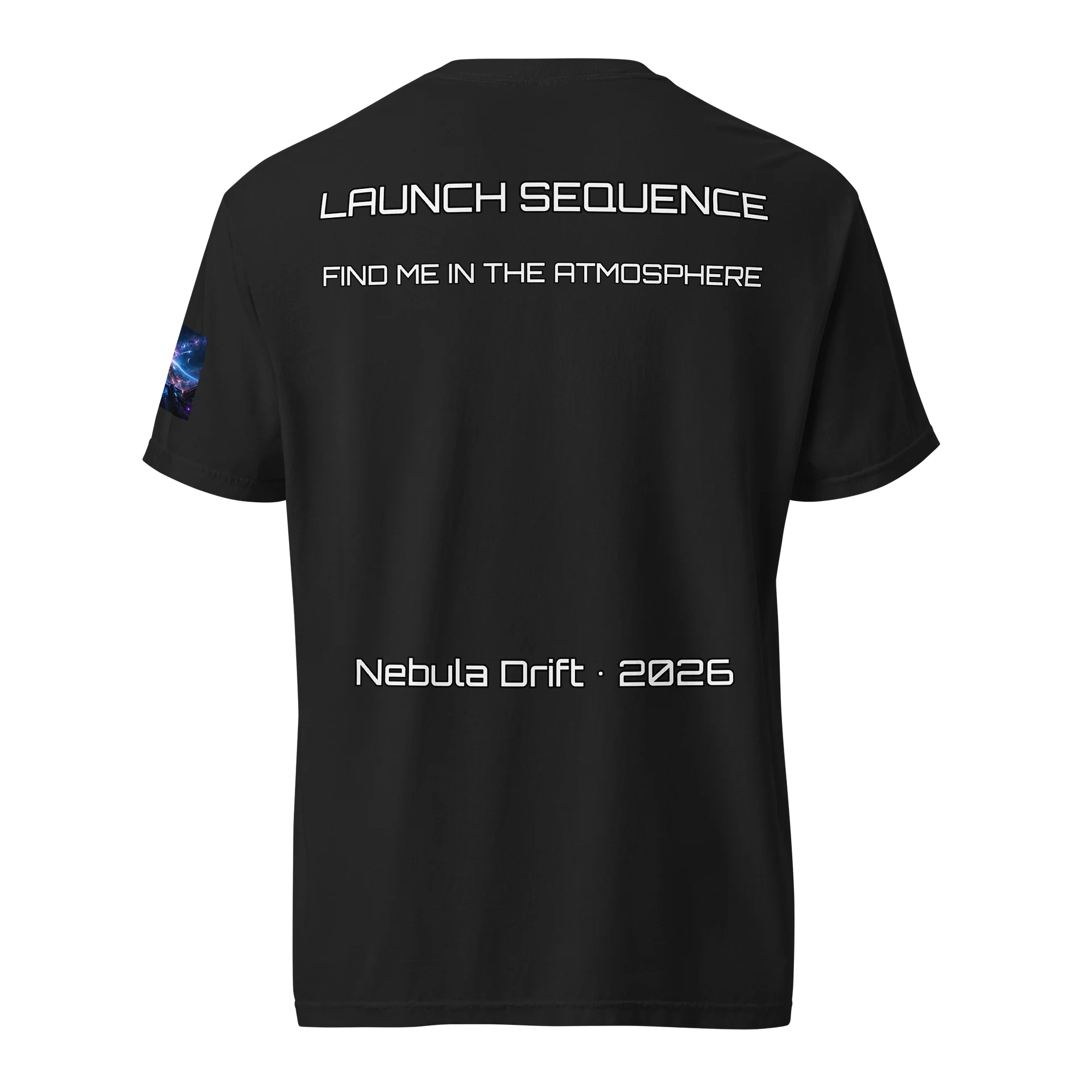 Launch Sequence Nebula Tee – Nebula Drift product image (18)