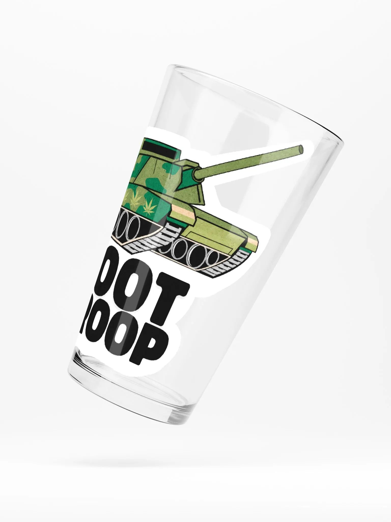 Zoot Troop Leafless large logo glass product image (5)