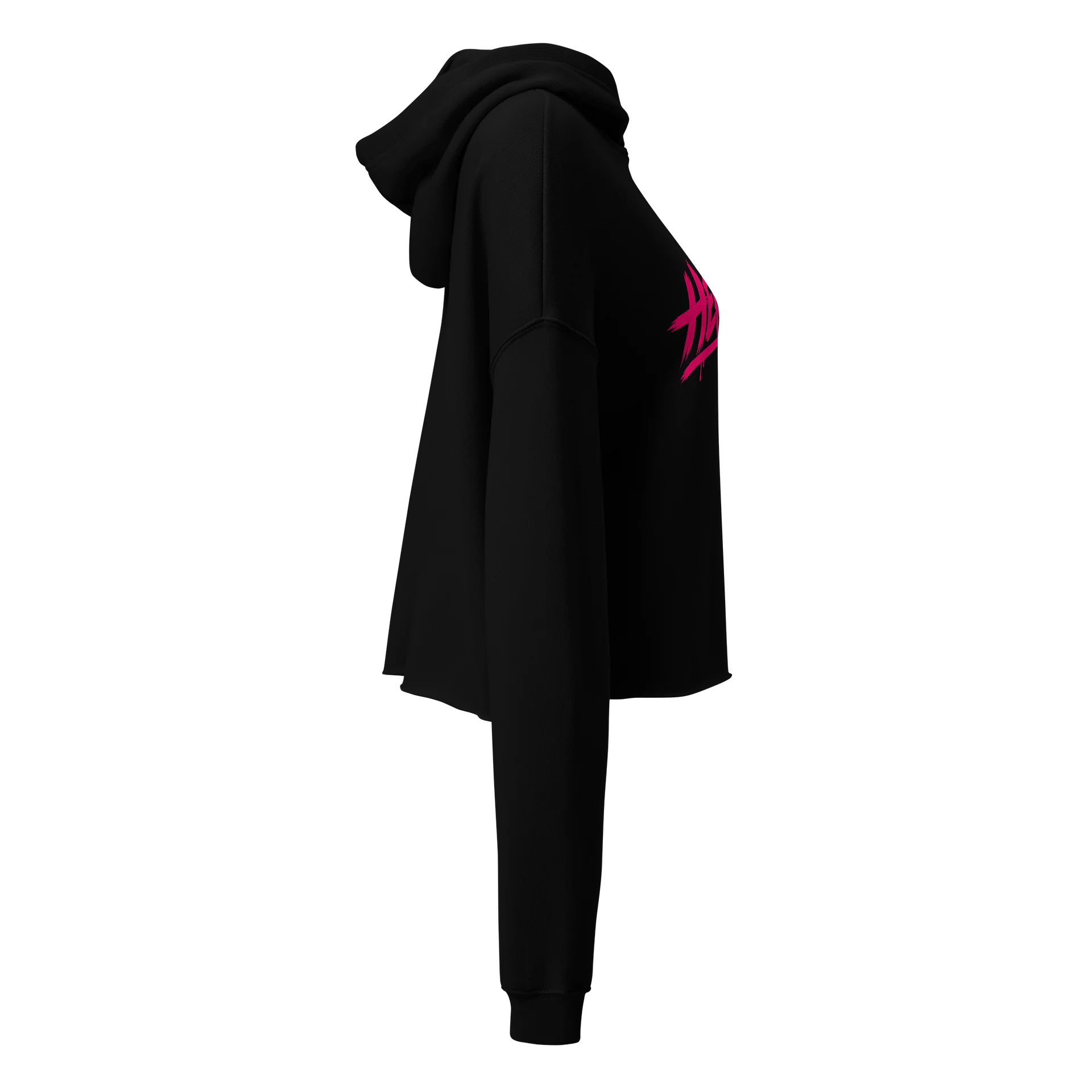 HERitage Crop Hoodie In Pynk product image (4)