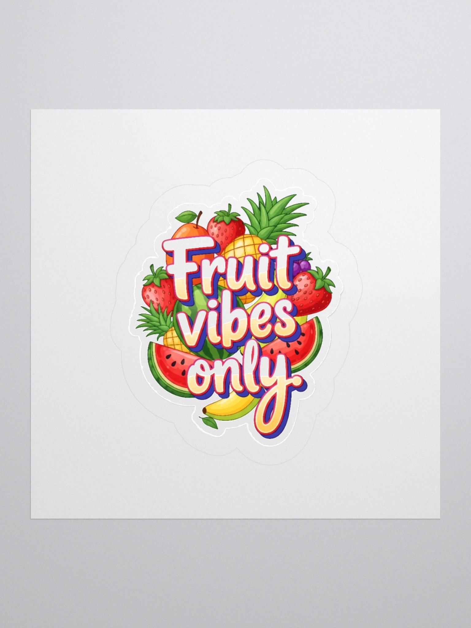 Fruity Fun Kiss-Cut Stickers product image (1)