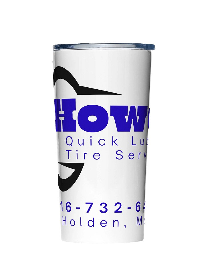 Howe's Quick Lube & Tire Service Travel Mug product image (1)
