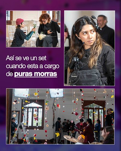 ¿Y quién dirige? nosotras. 
¿Y el de cámara? ella ✋🏻

No lo subimos para aplausos, lo subimos porque alguien que empieza ne...