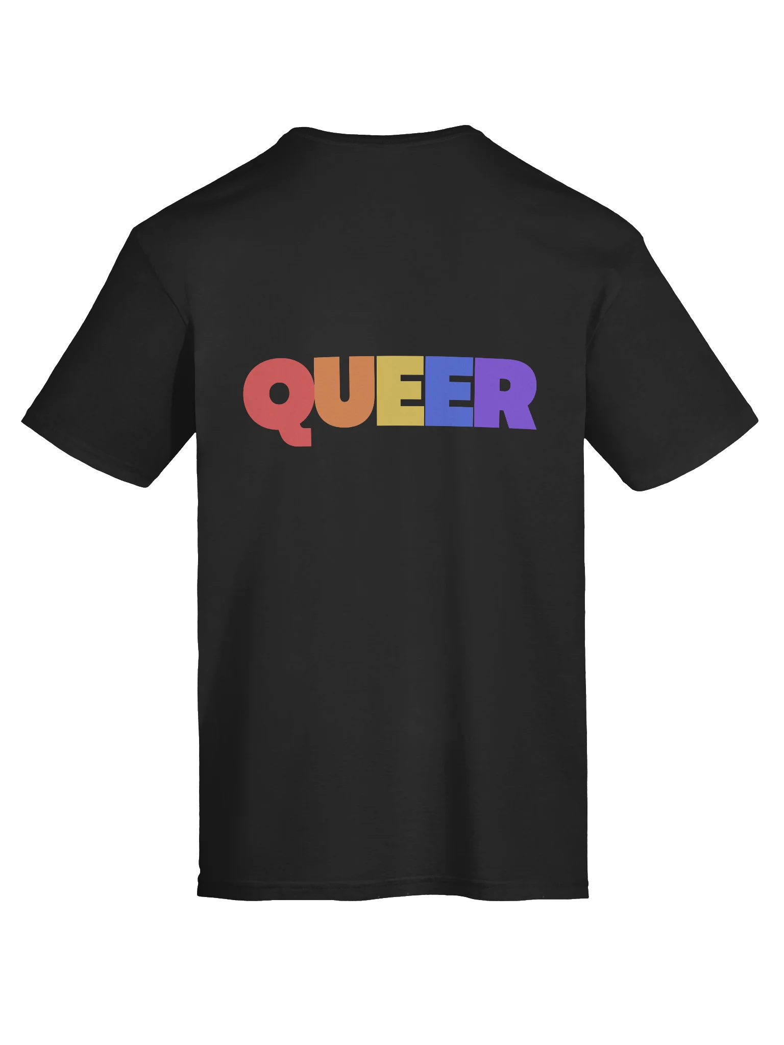 Queer text t-shirt product image (11)