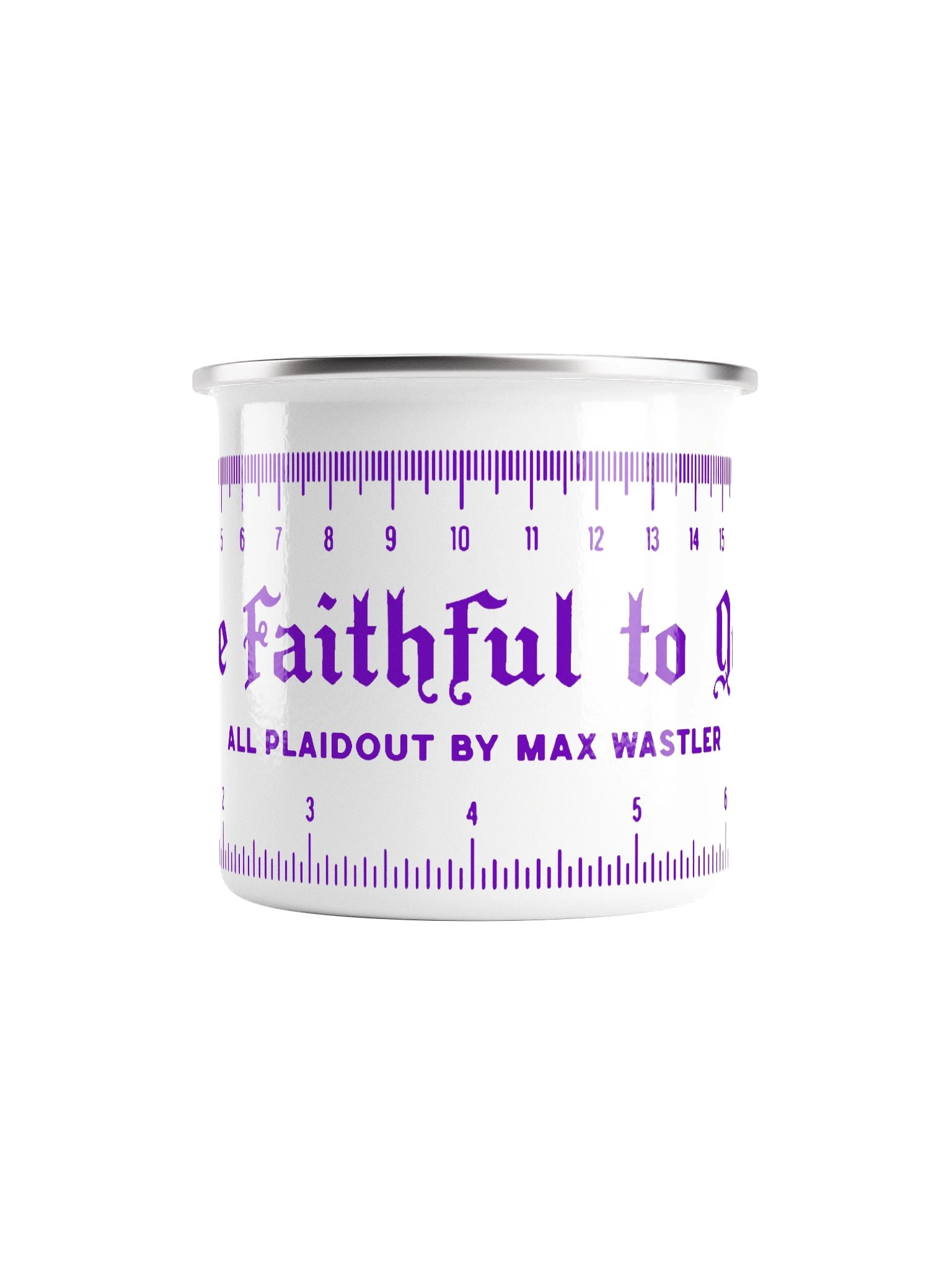 Ruler Mug in Ditto Paper Purple product image (2)