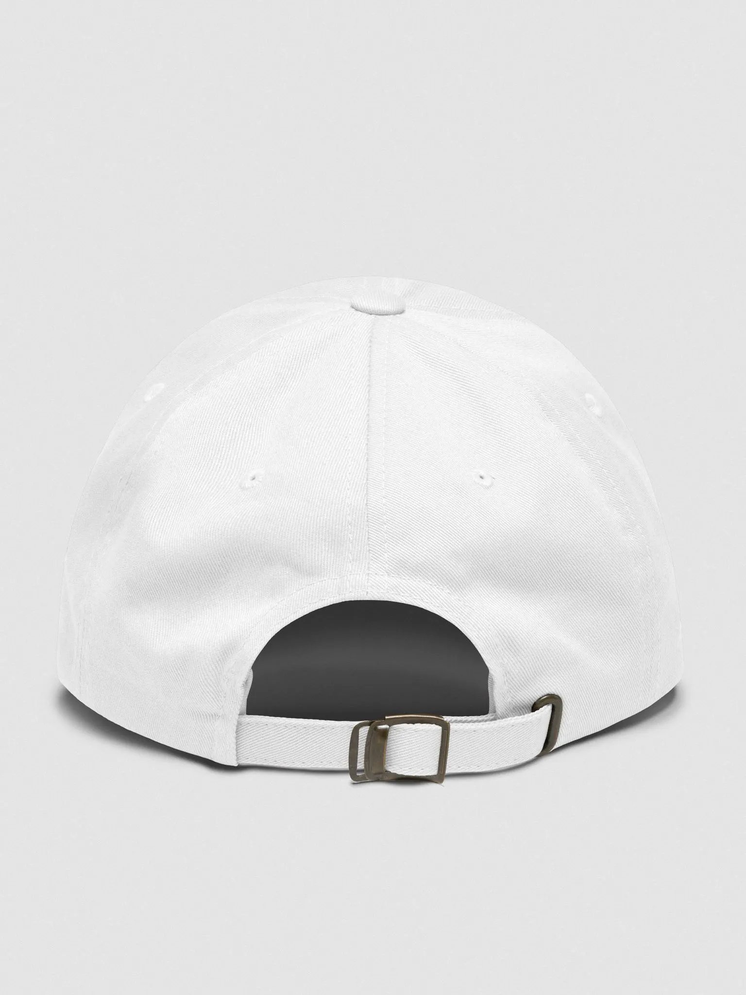 Ghost Gaming Typo White Dad Hat product image (2)