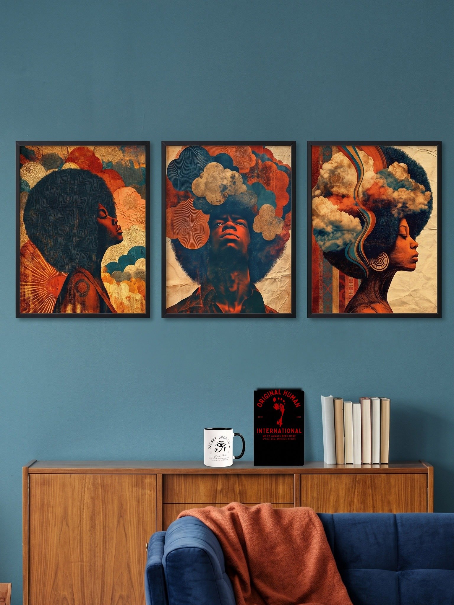 Cloud Keeper · Clouds No. 1 | Framed Art Print | Originology | Black History X product image (4)