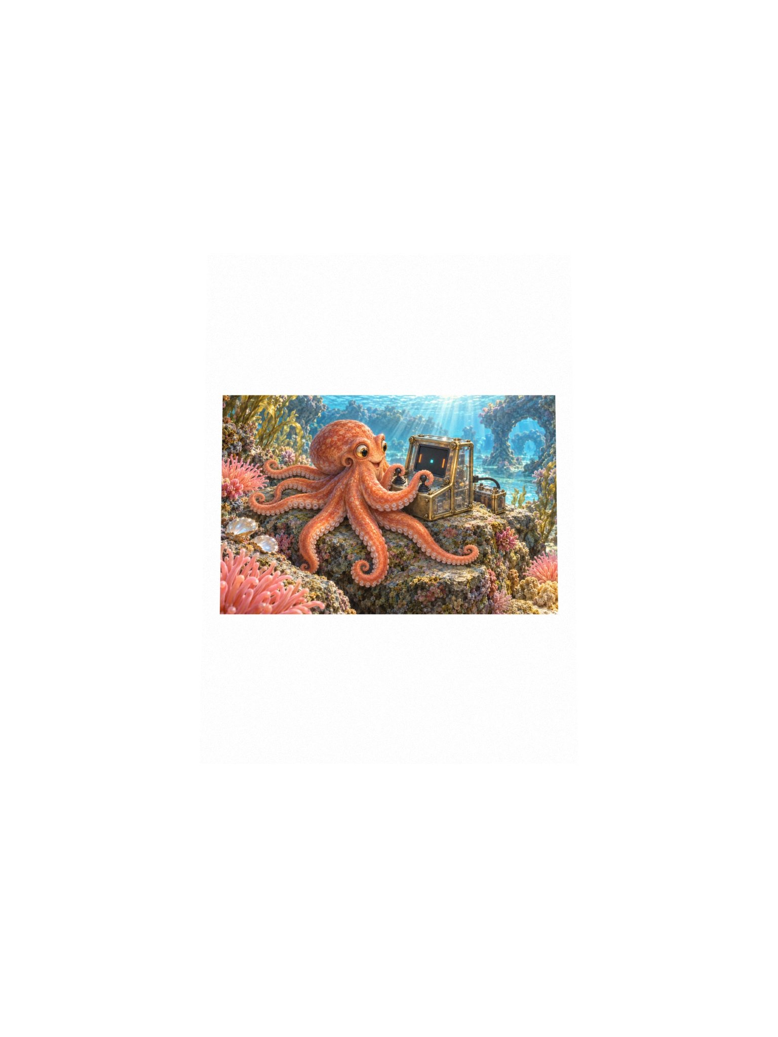 Reef Arcade Small Art Print product image (4)