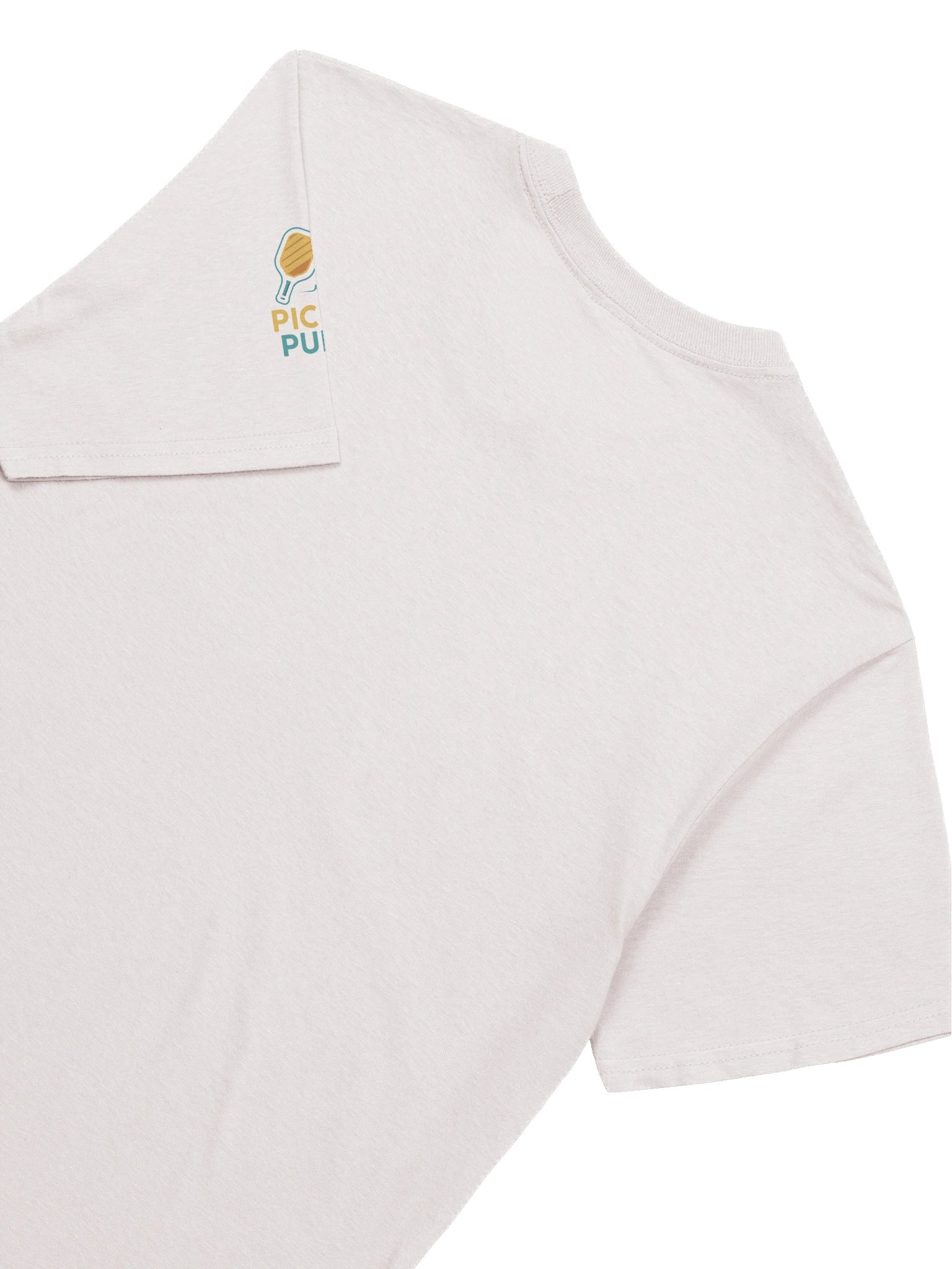 Pickleball Brain Power T-Shirt – Ice Gray Unisex Tee with Paddle & Brain Design for Smart Players product image (8)