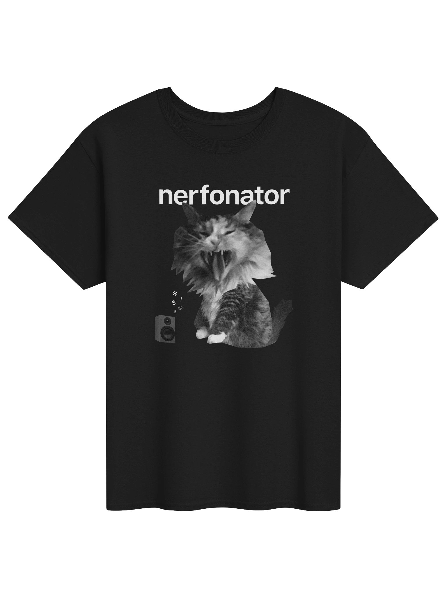 Nerfonator Screaming Cat T-Shirt product image (2)