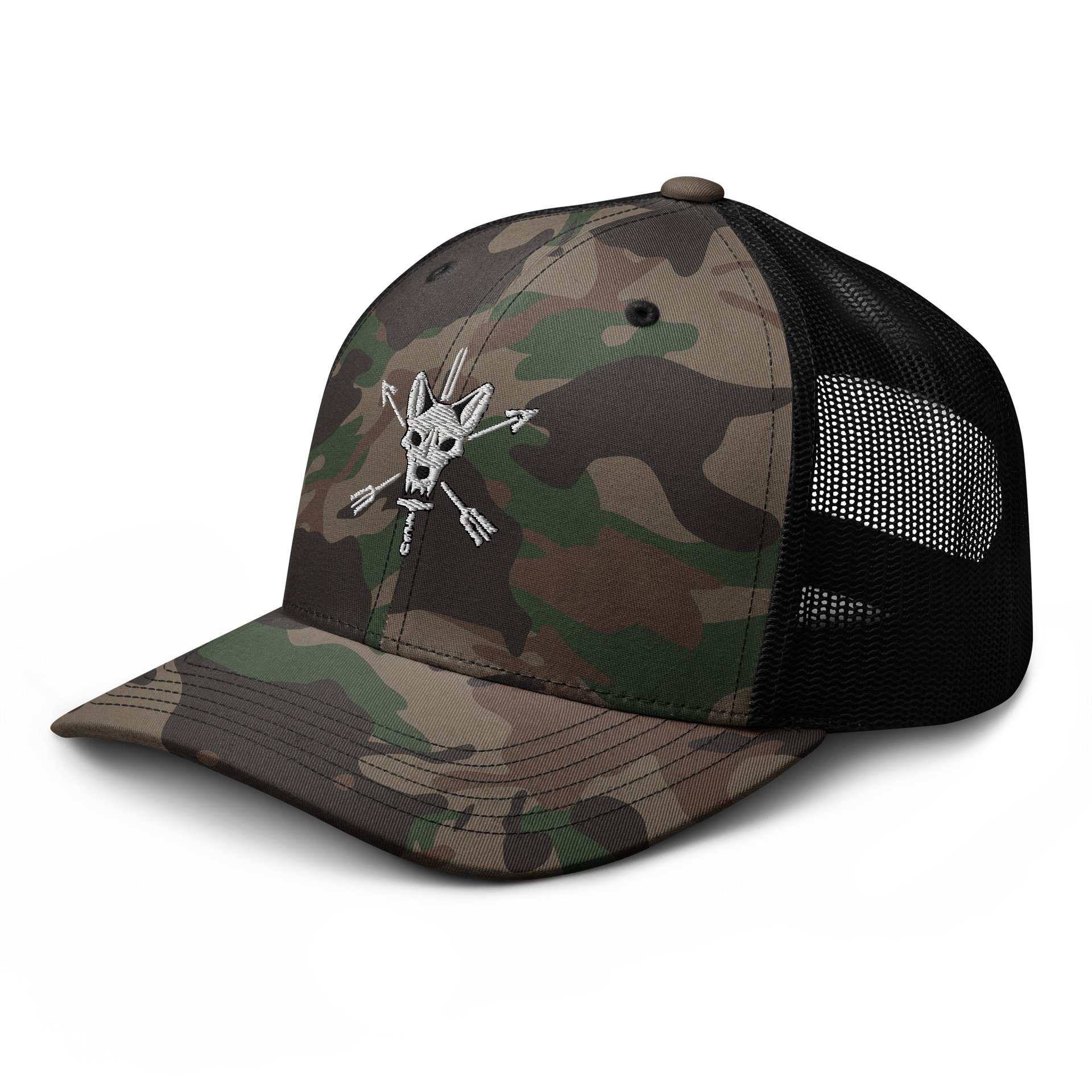 Otto Cap Camouflage Trucker Hat product image (4)