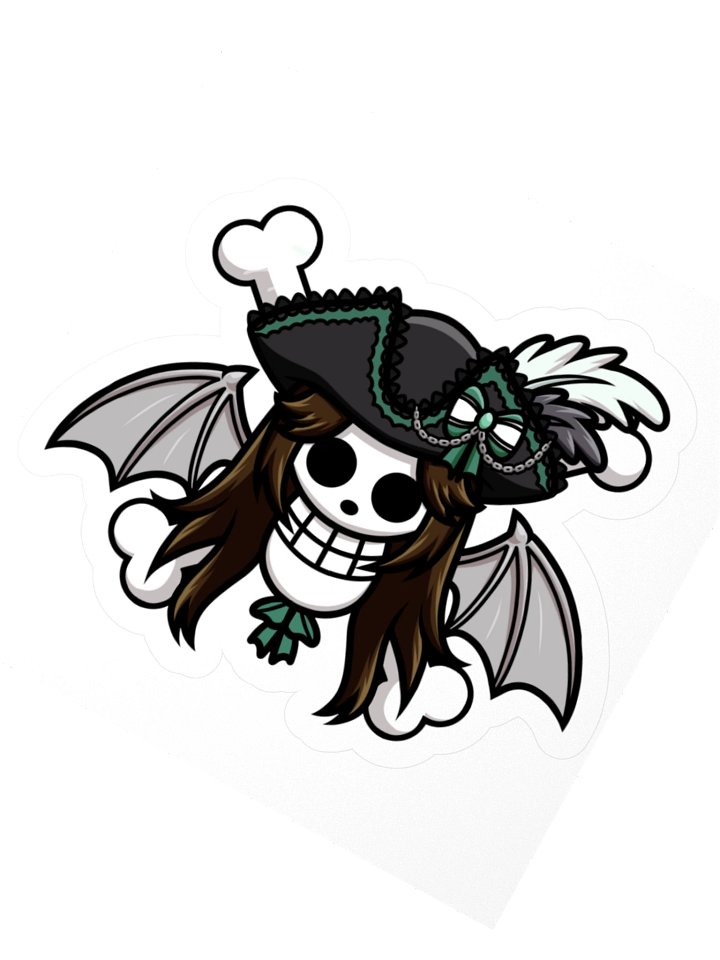 The Fiend Jolly Roger Sticker product image (2)