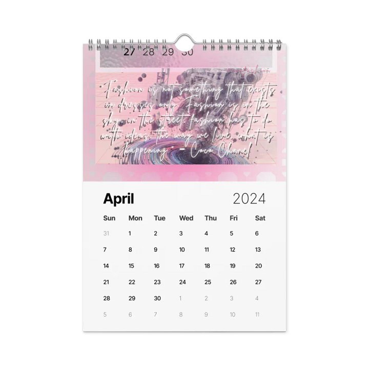 Cun's Fashion Inspiration Calendar product image (1)