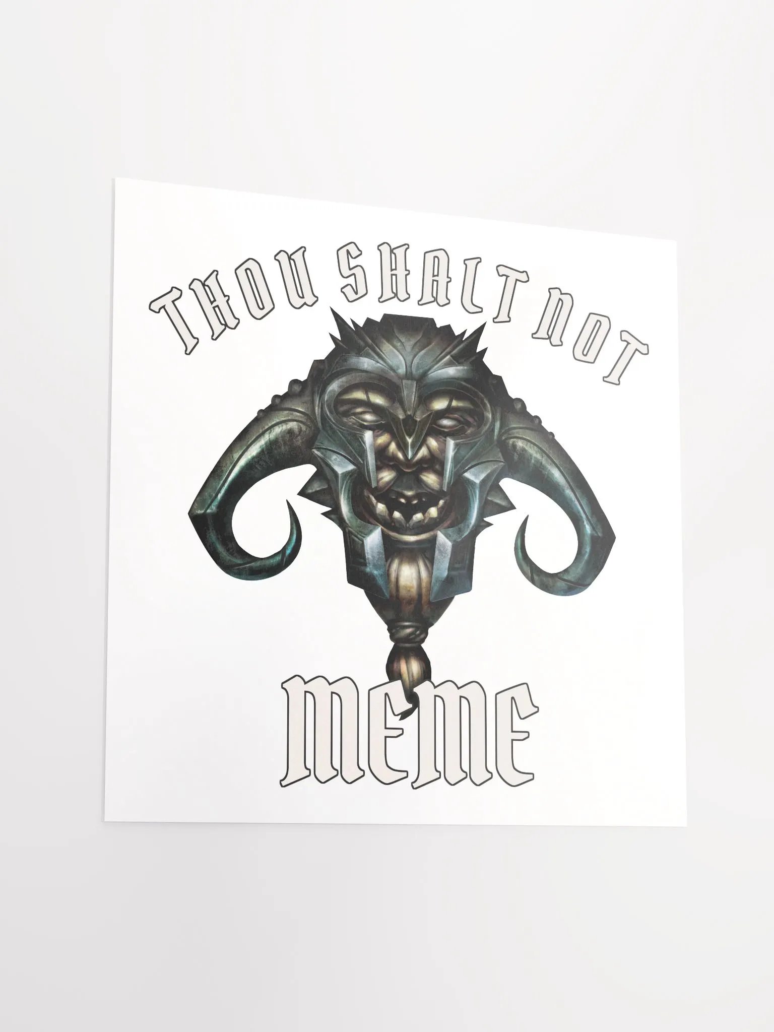 Thou Shalt Not Meme Poster product image (3)