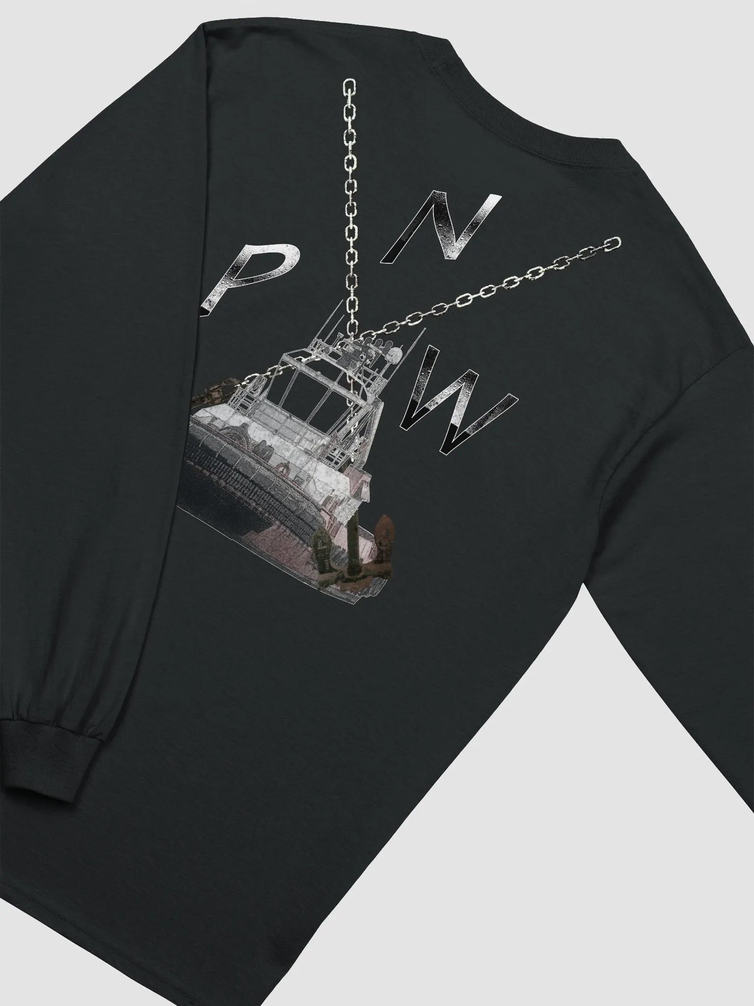 X Ancher Chain PNW Long Sleeve Tee product image (4)