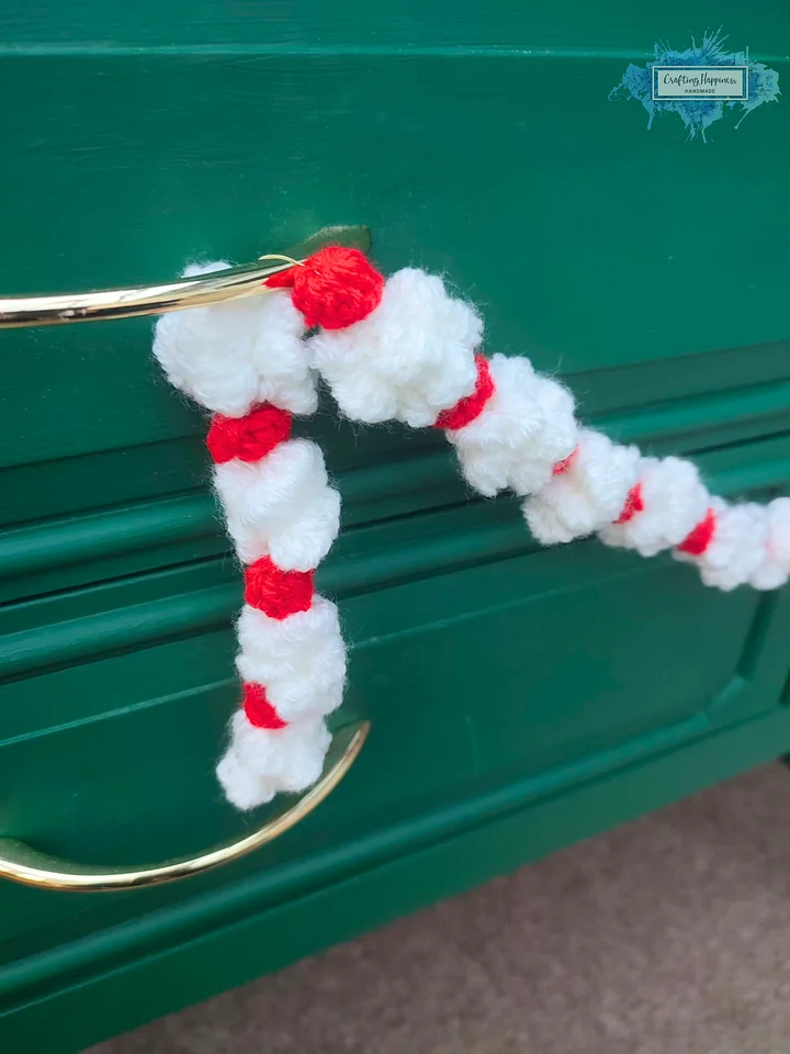Christmas Berry & Popcorn Garland Crochet Pattern | Holiday DIY (PDF Pattern) product image (2)