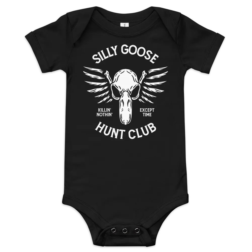 Silly Goose Hunt Club | Onesie | Black product image (1)