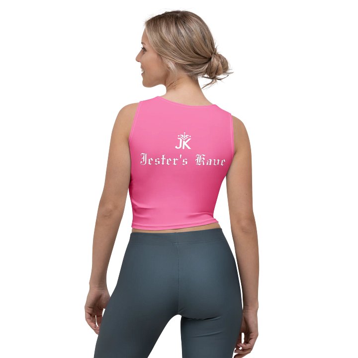 Menacing Mantis Pink Crop Top product image (2)