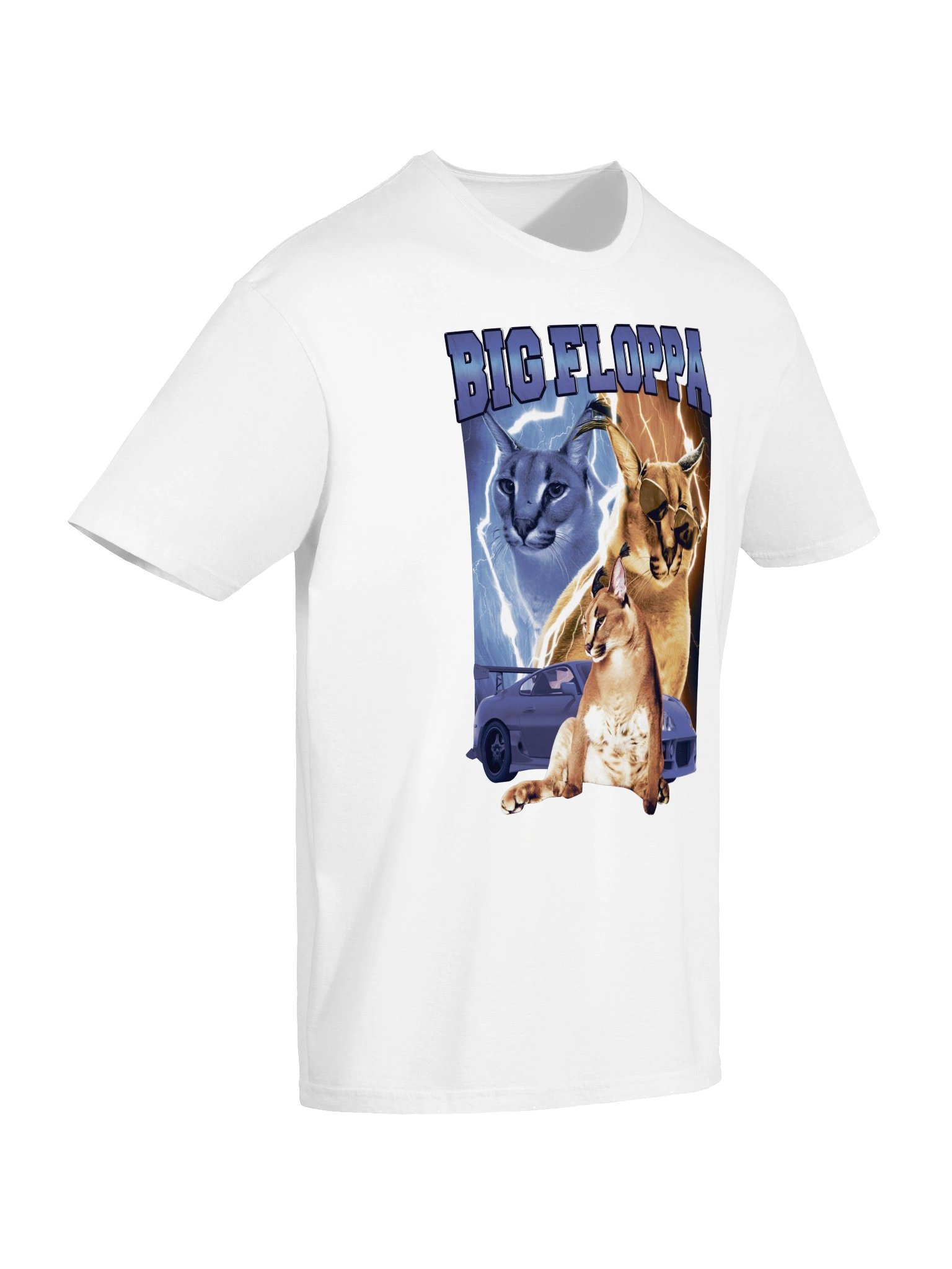 Big Floppa Gosha "Vintage" Rap T-Shirt product image (14)