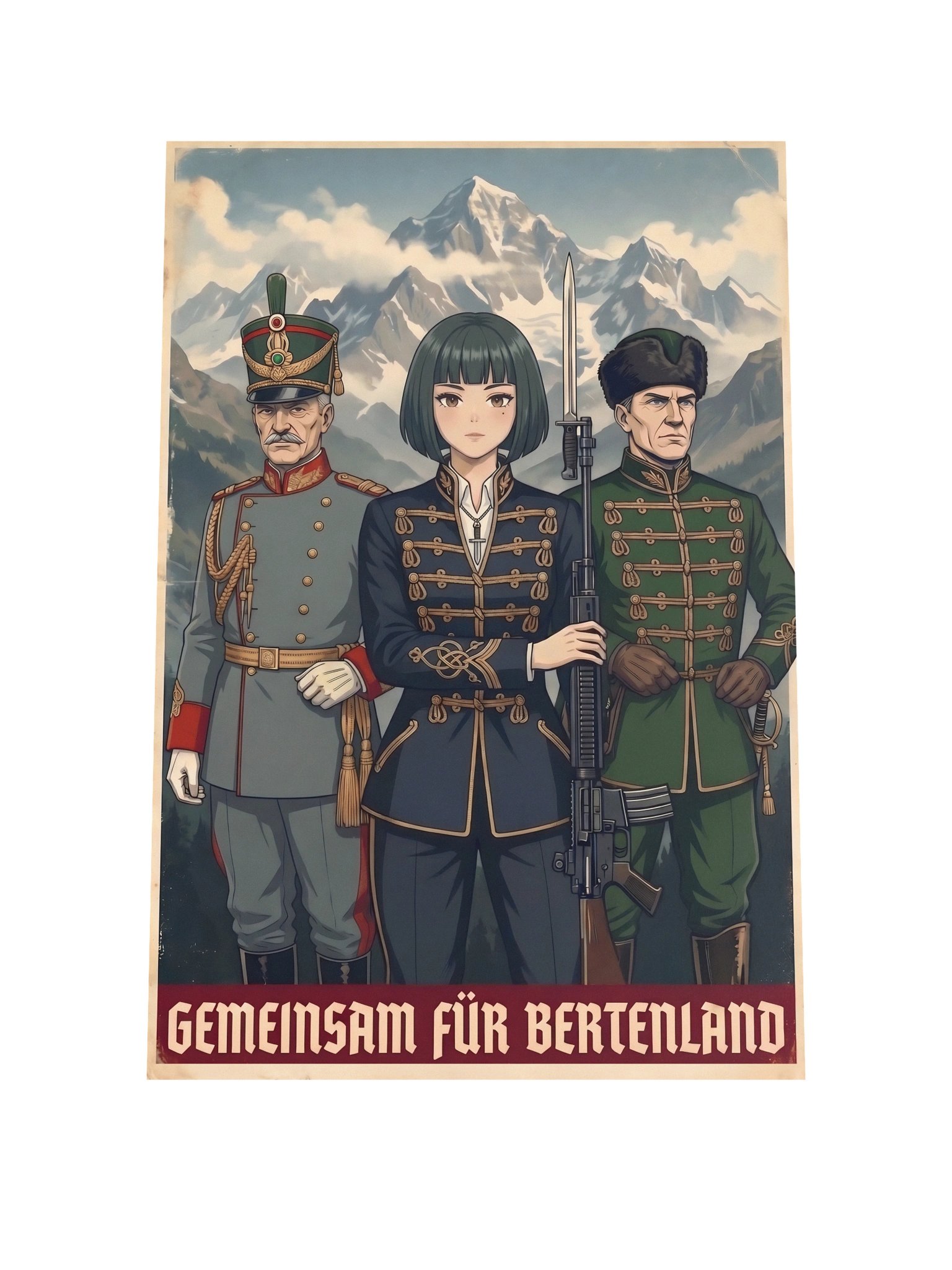 Lepus Ferox — Together for Bertenland — Enhanced Matte Paper Poster product image (3)