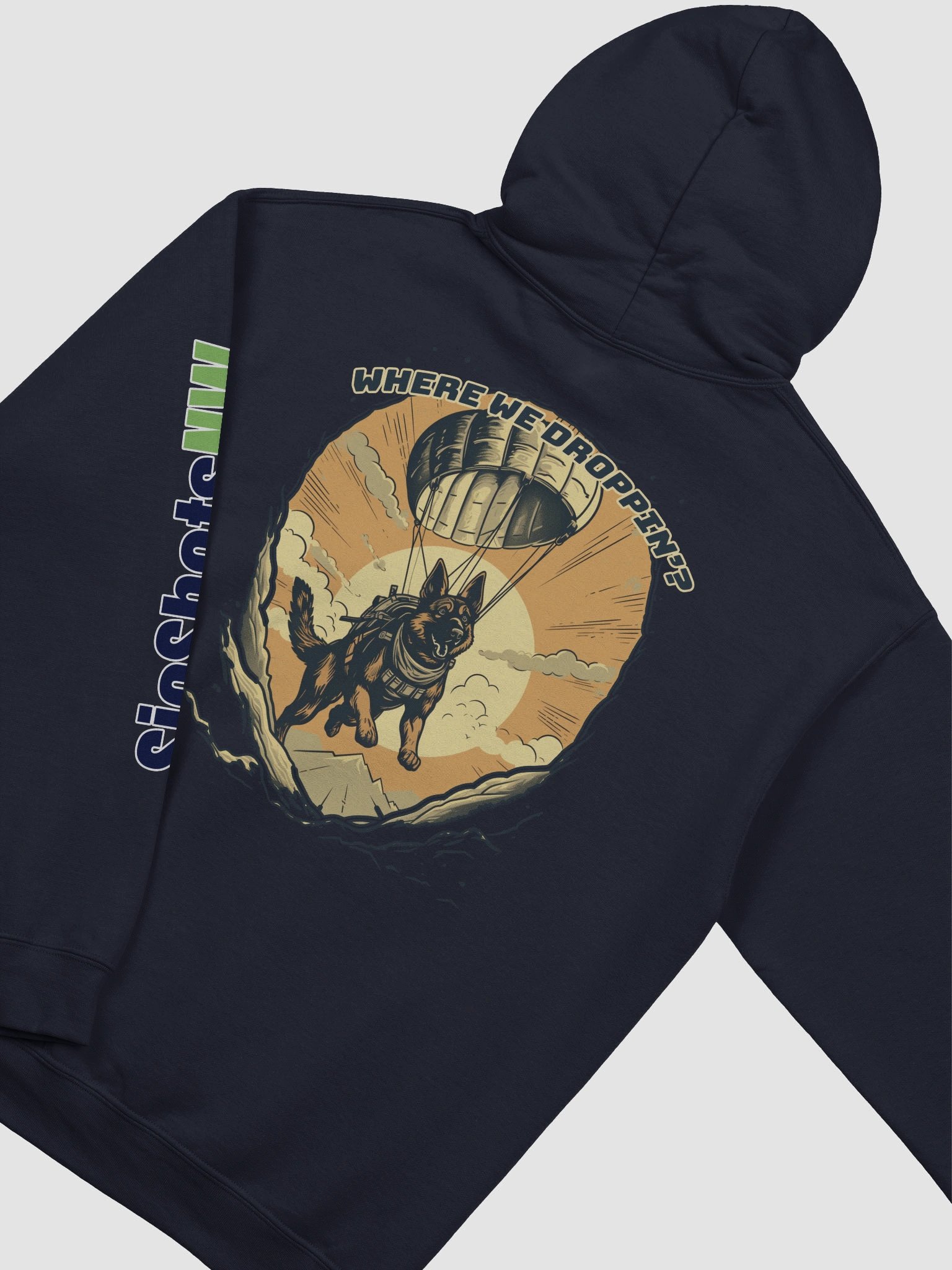 Where we droppin'? Hoodie V2 product image (7)