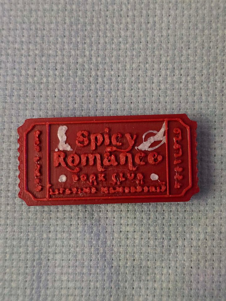 Spicy Romance Ticket Minder product image (1)