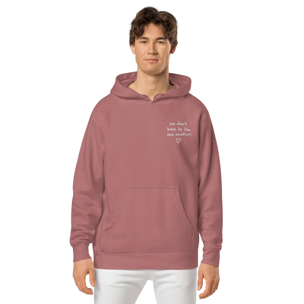 ONE ANOTHER (L.C.) embroidered pigment hoodie product image (2)
