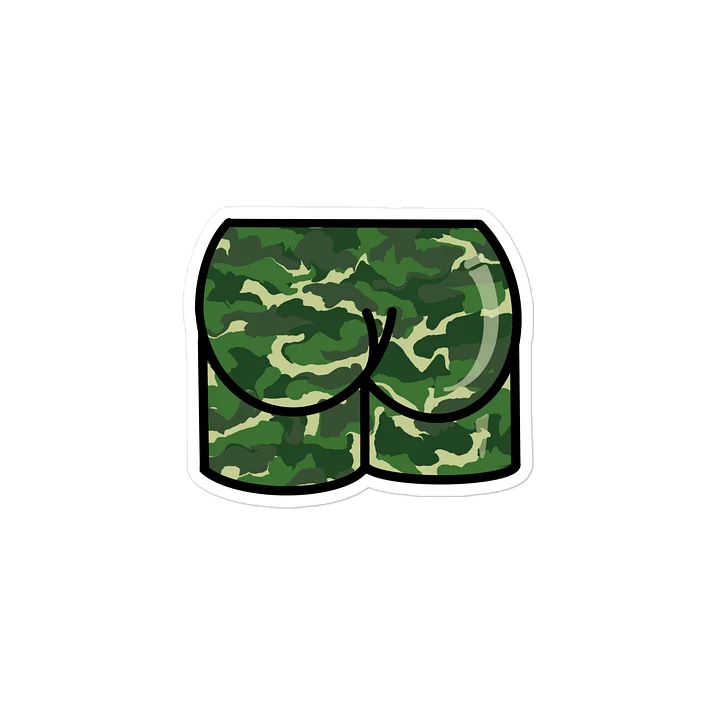 Camo Cheek Sticker product image (1)