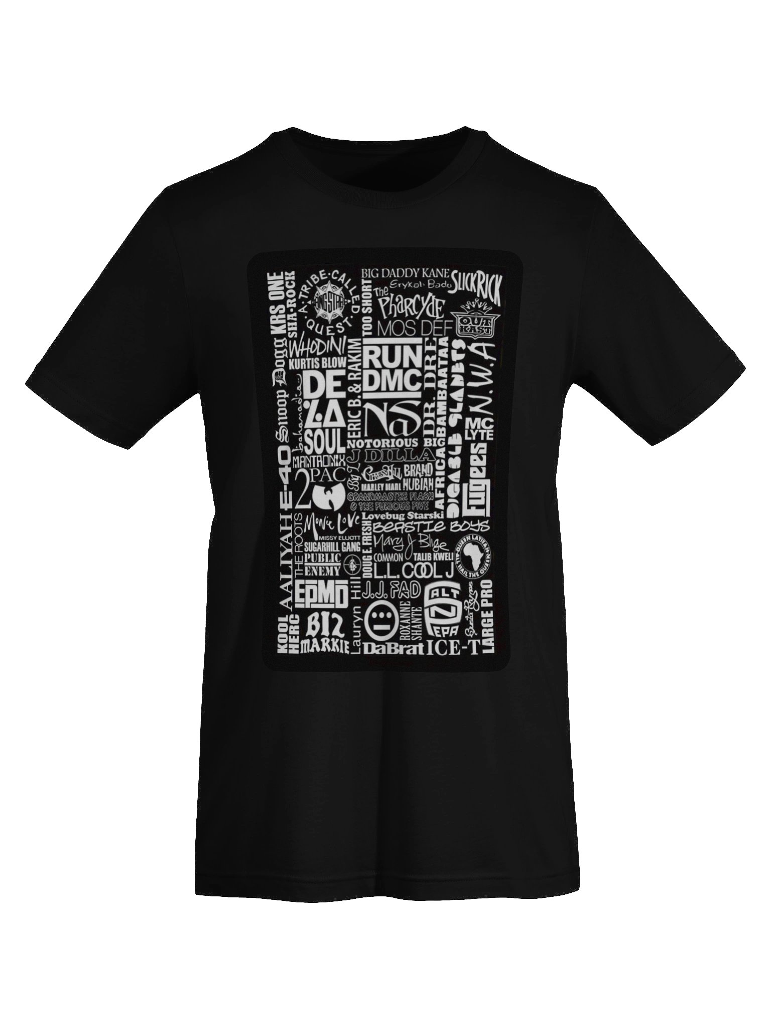 Hip-Hop Legends Collage T-Shirt product image (13)