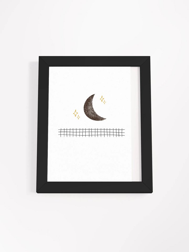 Celestial Moon Framed Matte Poster product image (22)