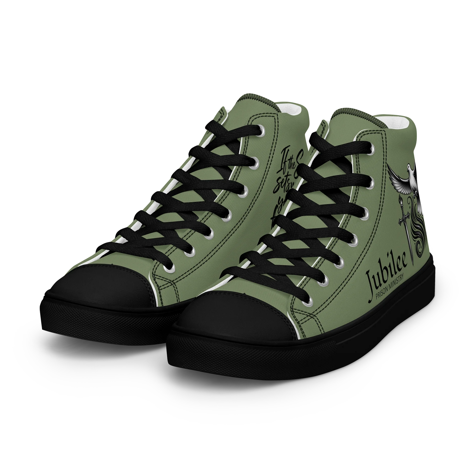 Men's Jubilee High-tops - Green product image (6)