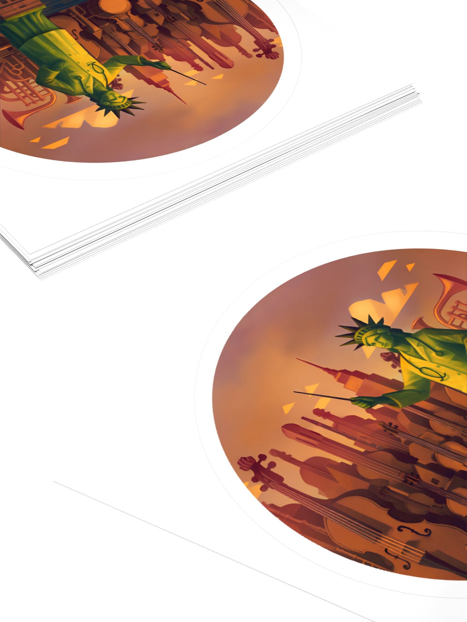 WDO NYC Circle Sticker product image (4)