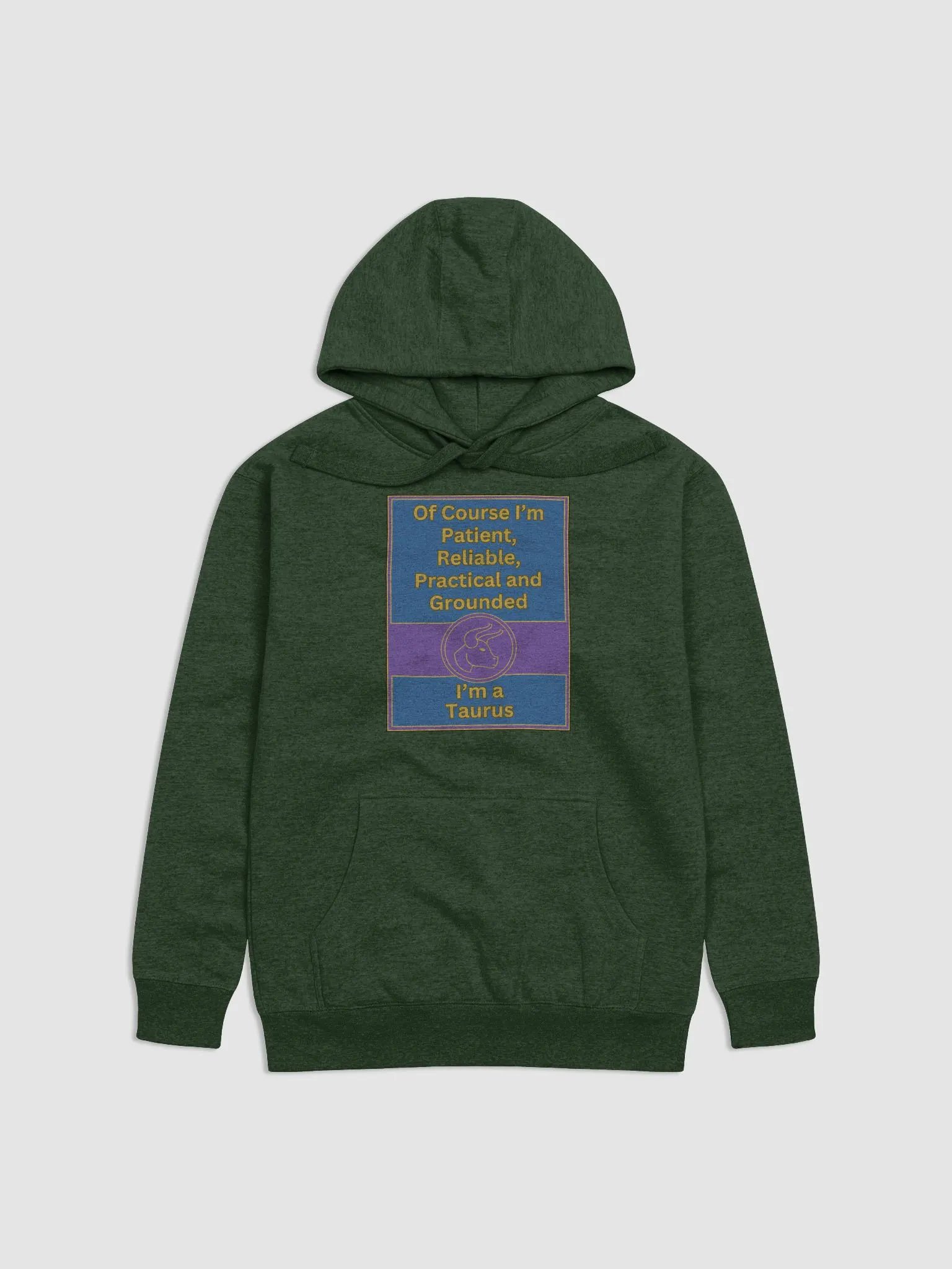 Of Course I’m Taurus Zodiac Sign Hoodie, Zodiac Sign Vibes Hoodie, Taurus Hoodie, Astrological Hoodie product image (1)