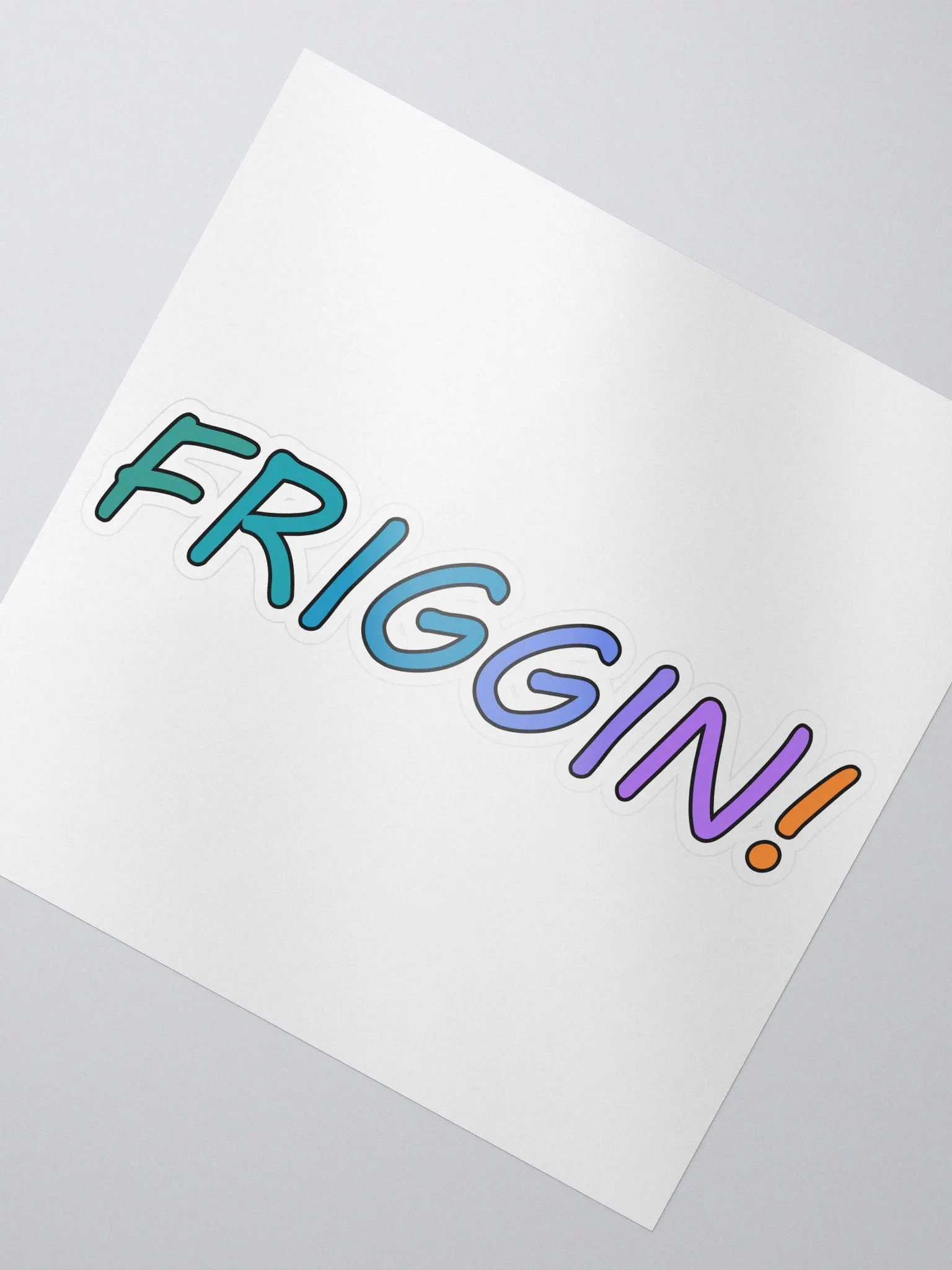 Friggin! Sticker product image (3)