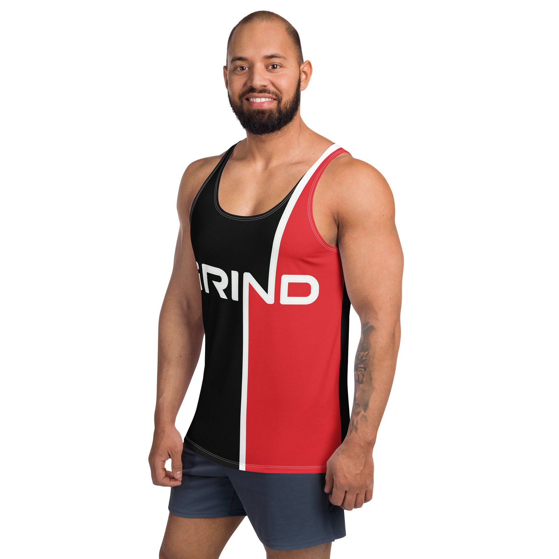 GRIND Dual-Tone Grind All-Over Tank Top product image (2)