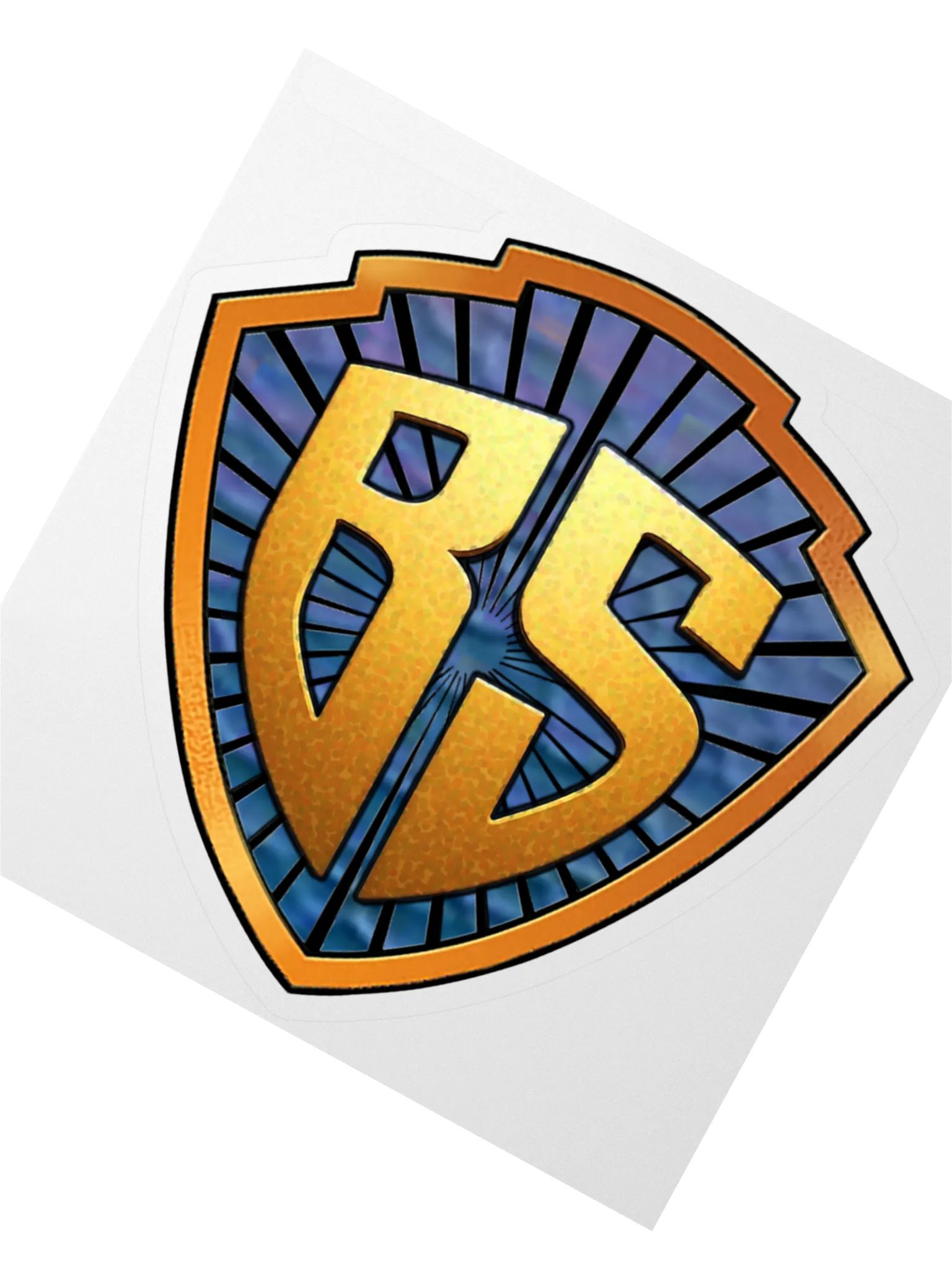 BS Shield Die Cut Sticky product image (2)
