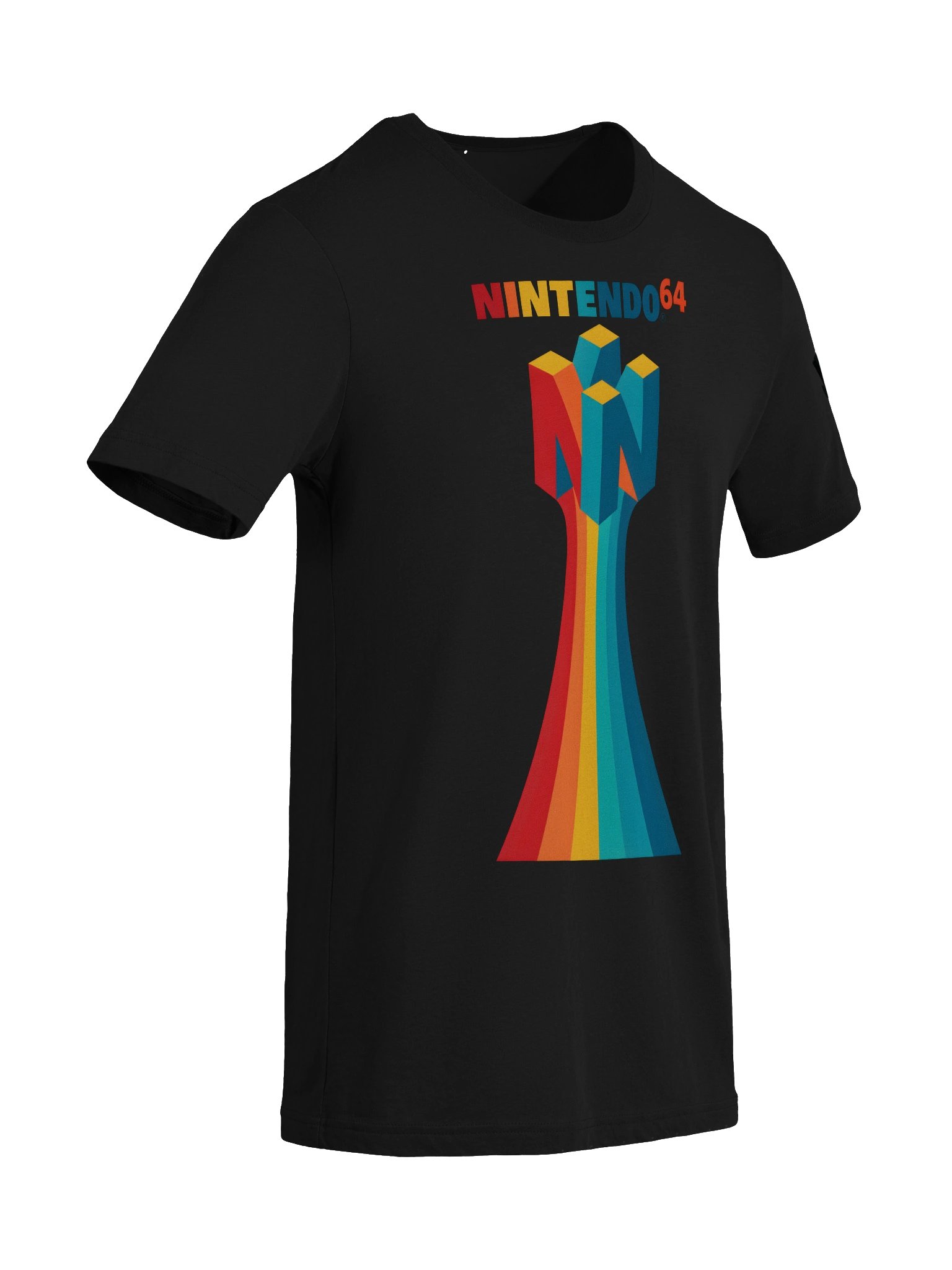 N64 Color Lines Triblend Tee product image (4)