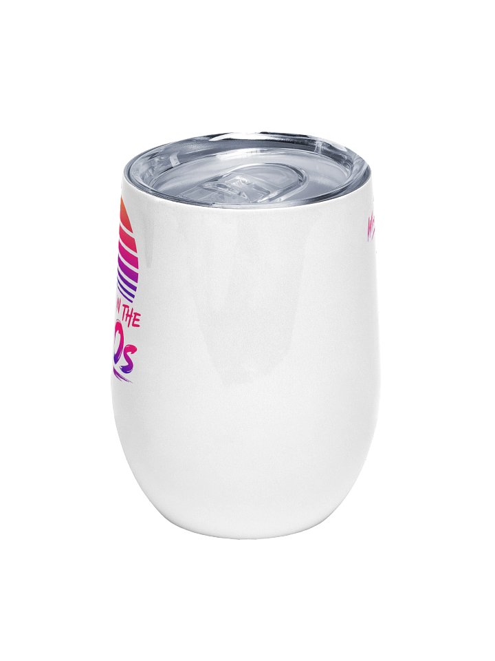 Born in the 80s Neon Wine Tumbler product image (2)