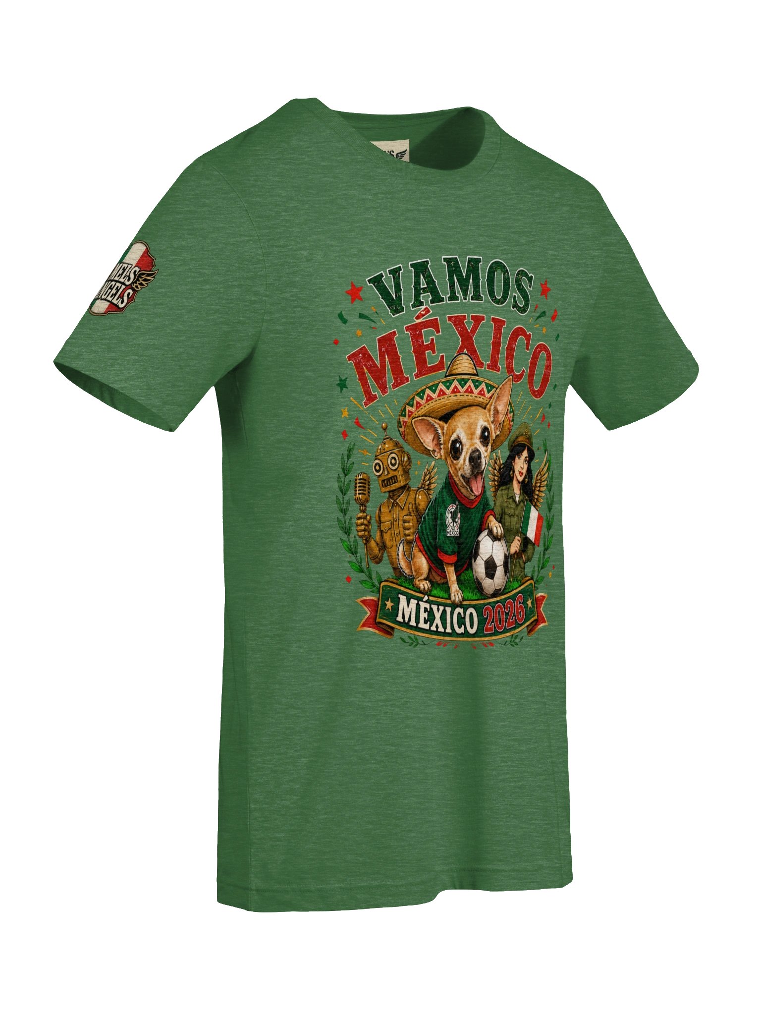 Vamos México 2026 Frank Game Day T-Shirt product image (6)