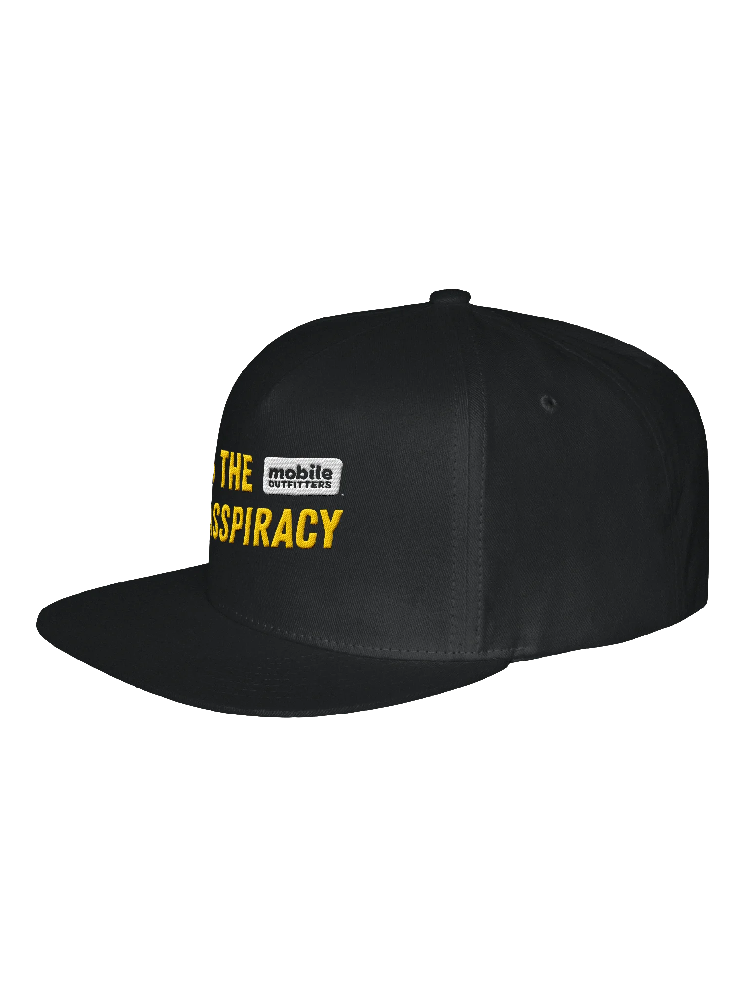 End the Glasspiracy Flat Snapback Hat product image (2)