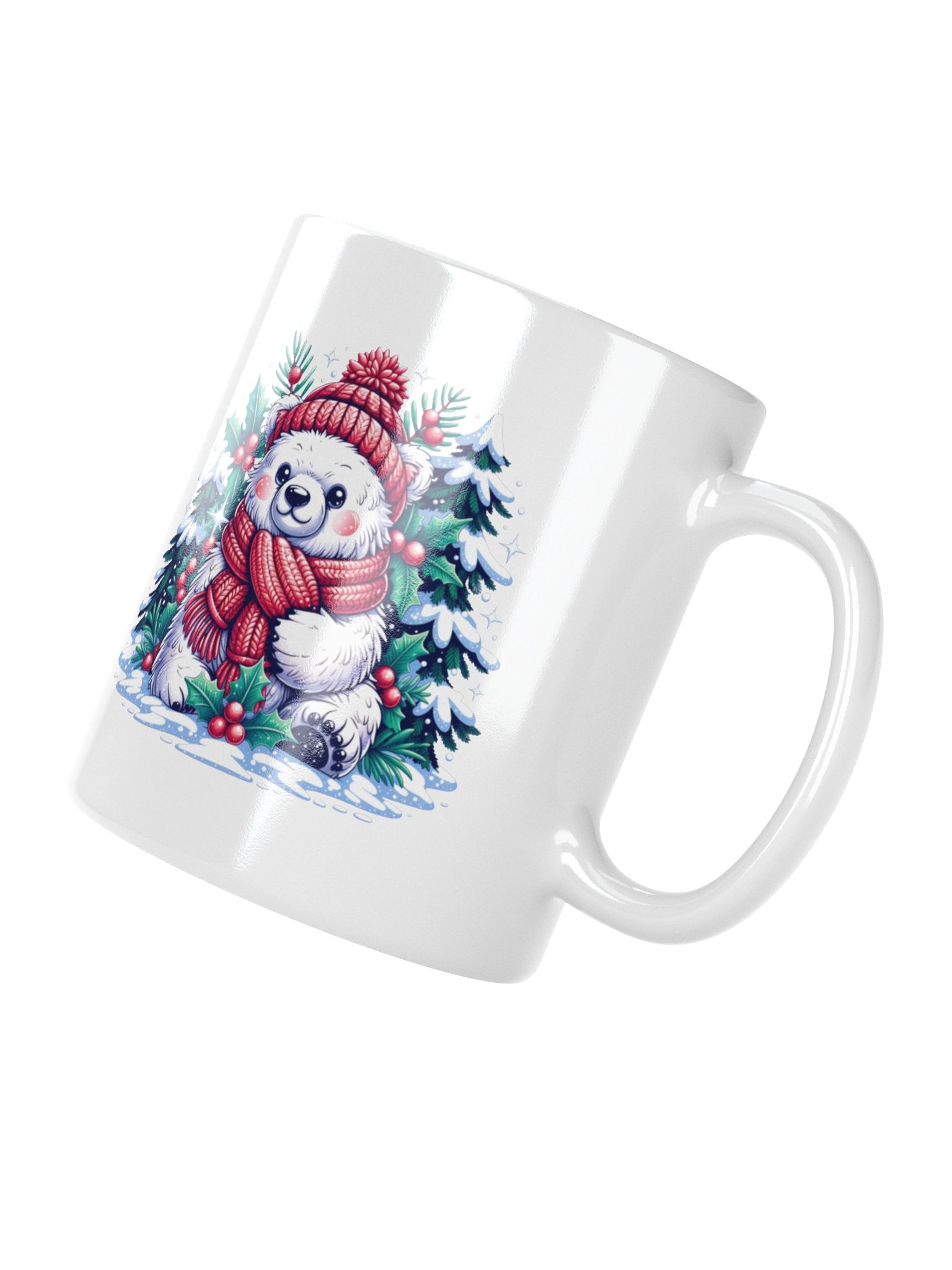 Polar Bear Christmas Wonderland Coffee Mug product image (4)