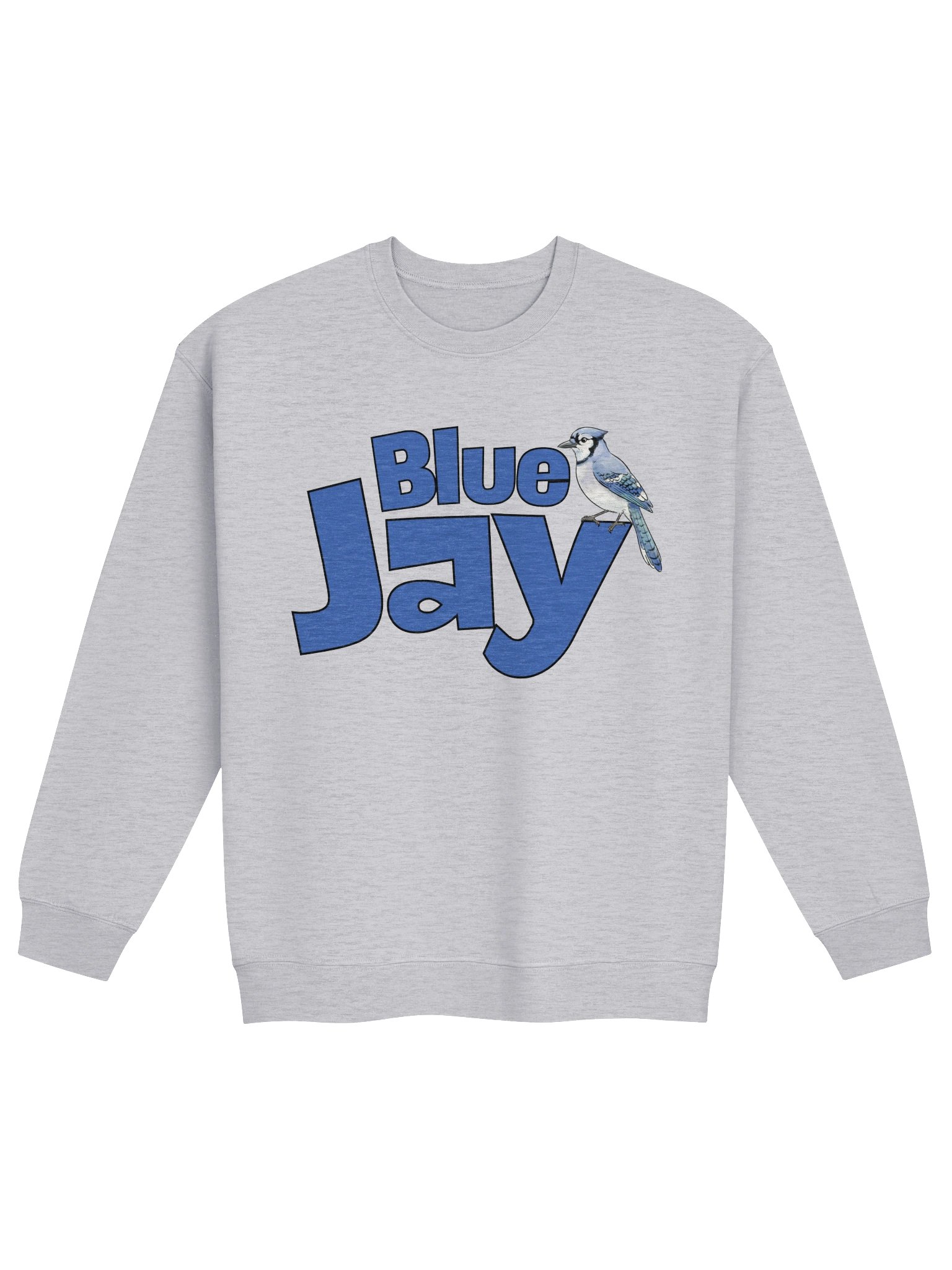 Blue Jay Bird Crewneck Sweatshirt – Classic Songbird Pullover & Backyard Birder Gift product image (1)