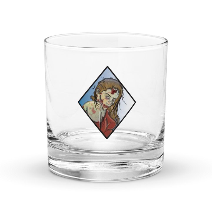 Sinister Zombie Rocks Glass product image (1)