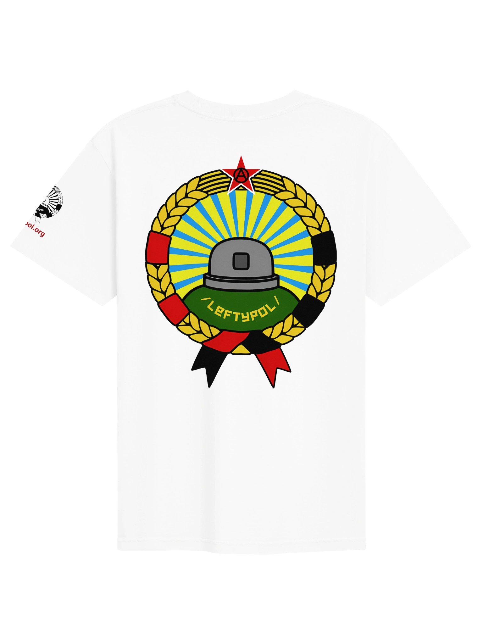 /leftypol/ — White T-Shirt product image (2)