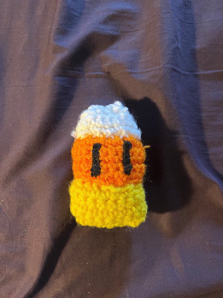 Chunky Candycorn Plushy - Eyes product image (1)