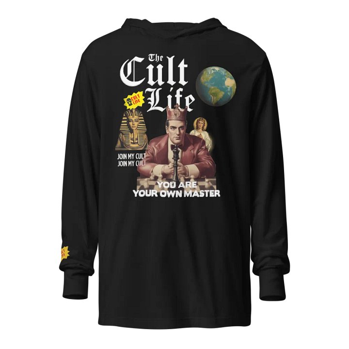 WORLD DOMINATION HOODED LONG SLEEVE product image (1)