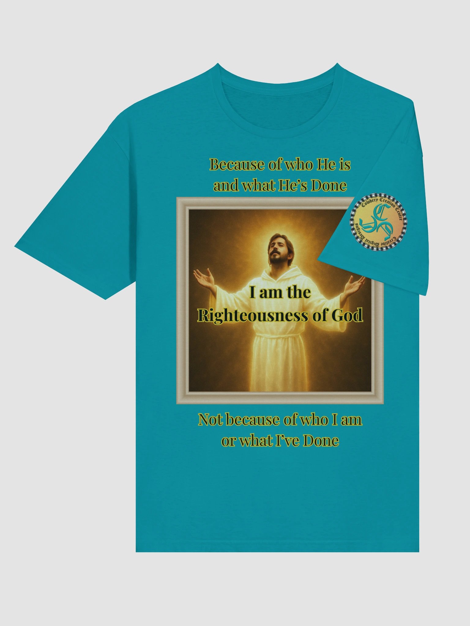 I am the Righteousness of God (Male) Gildan Unisex Softstyle T-Shirt Light Colors product image (60)